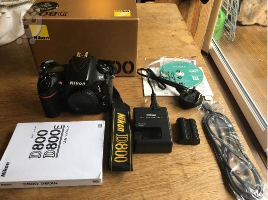 PoulaTo: Nikon D D800 36.3MP Digital SLR Camera - Black (Body Only)